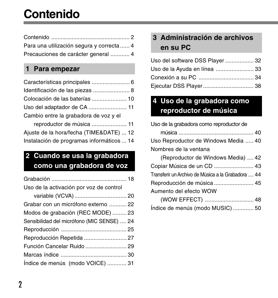 Olympus DM-20 User Manual | Page 126 / 188