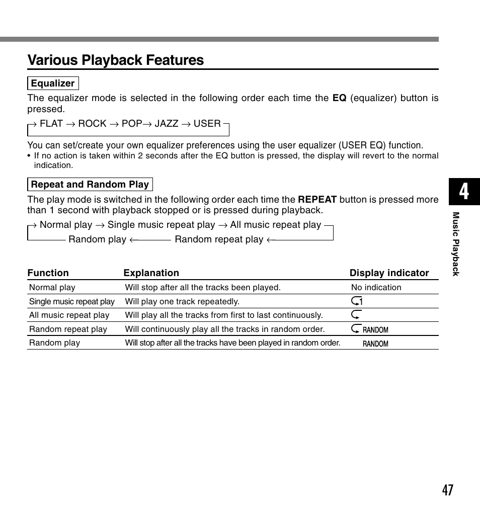 Various playback features | Olympus DM-20 User Manual | Page 47 / 188