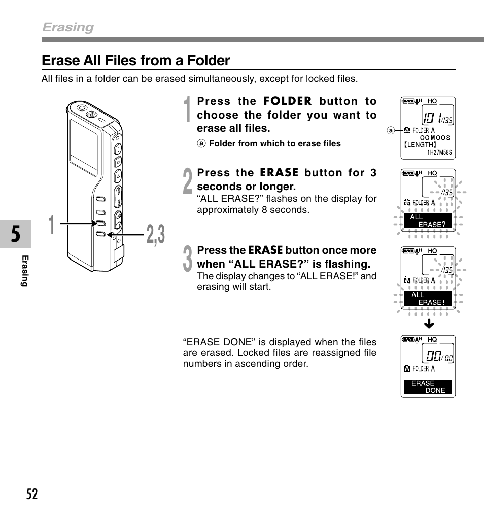 Olympus DM-20 User Manual | Page 52 / 188