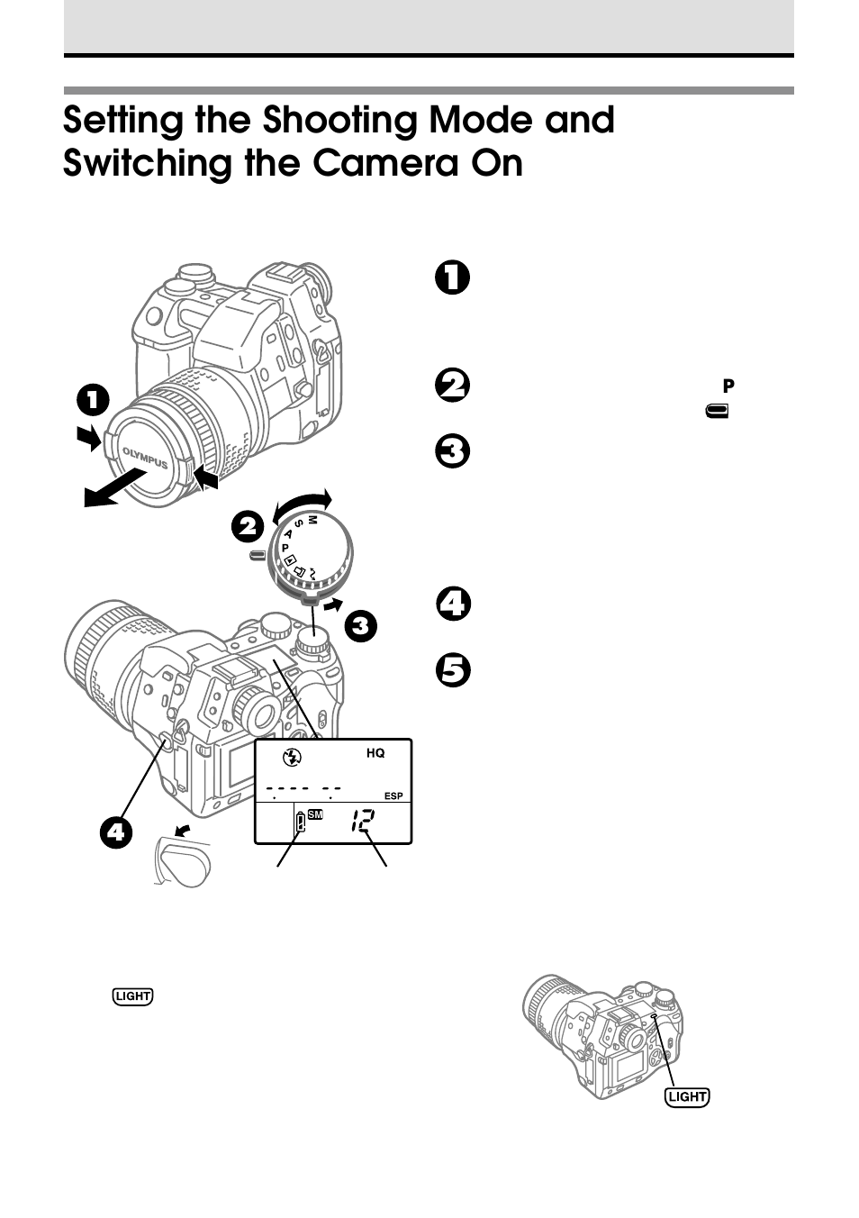Olympus CAMEDIA E 10 User Manual | Page 34 / 203