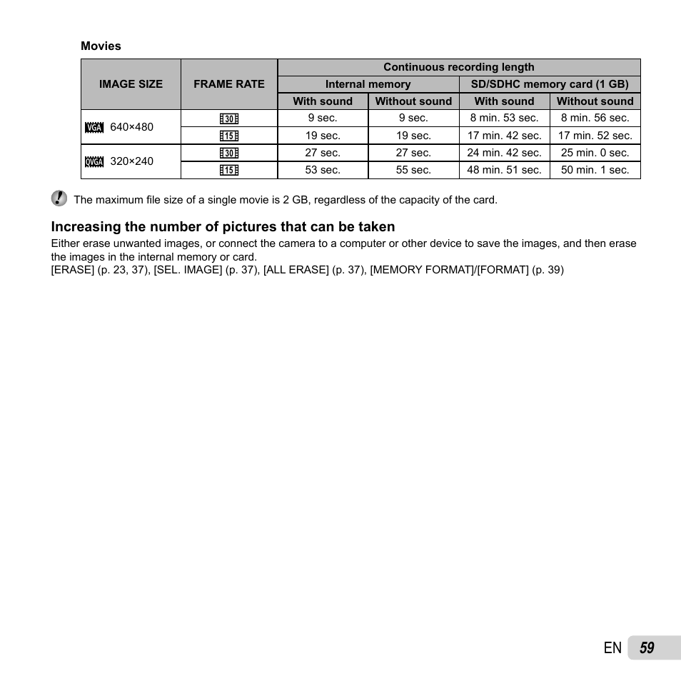 59 en | Olympus T-10 User Manual | Page 59 / 71
