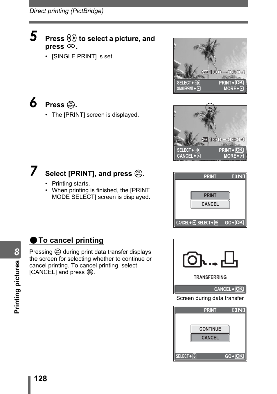 Olympus SP-310 User Manual | Page 128 / 195