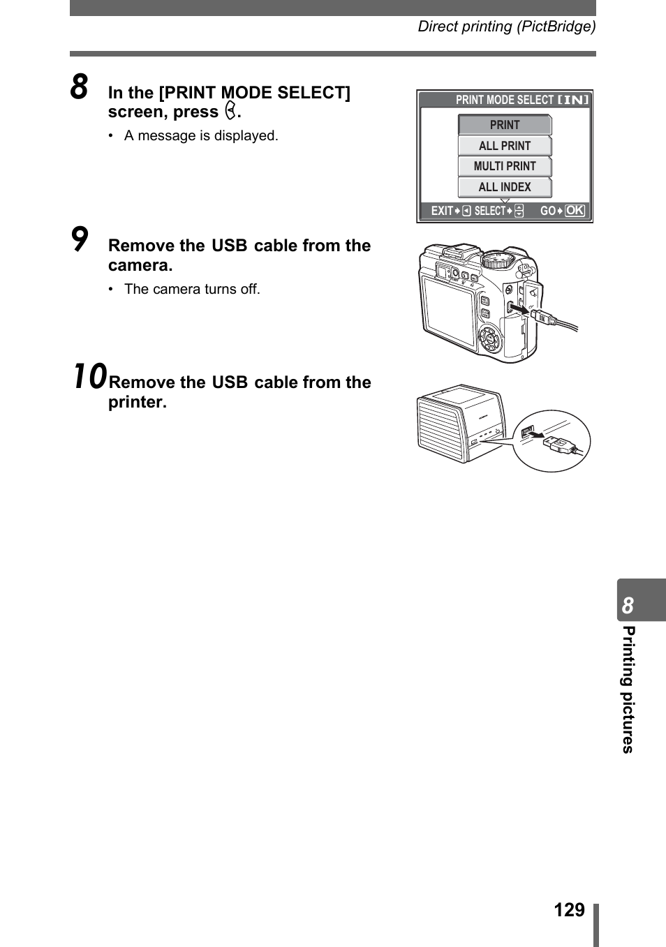 Olympus SP-310 User Manual | Page 129 / 195
