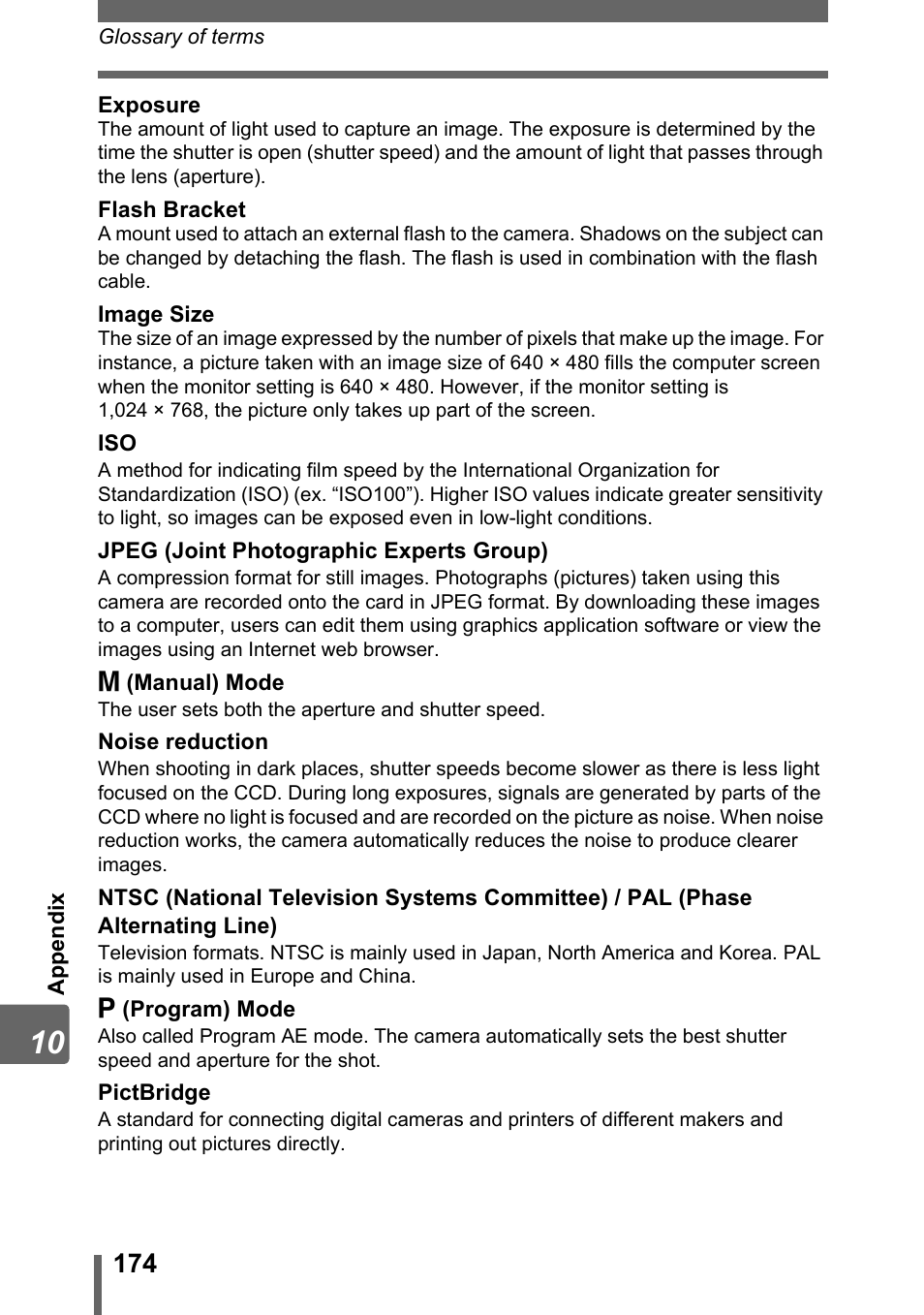 Olympus SP-310 User Manual | Page 174 / 195