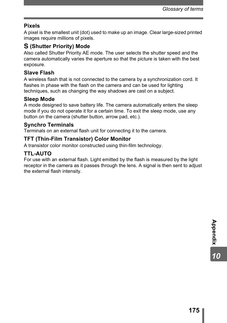 Olympus SP-310 User Manual | Page 175 / 195