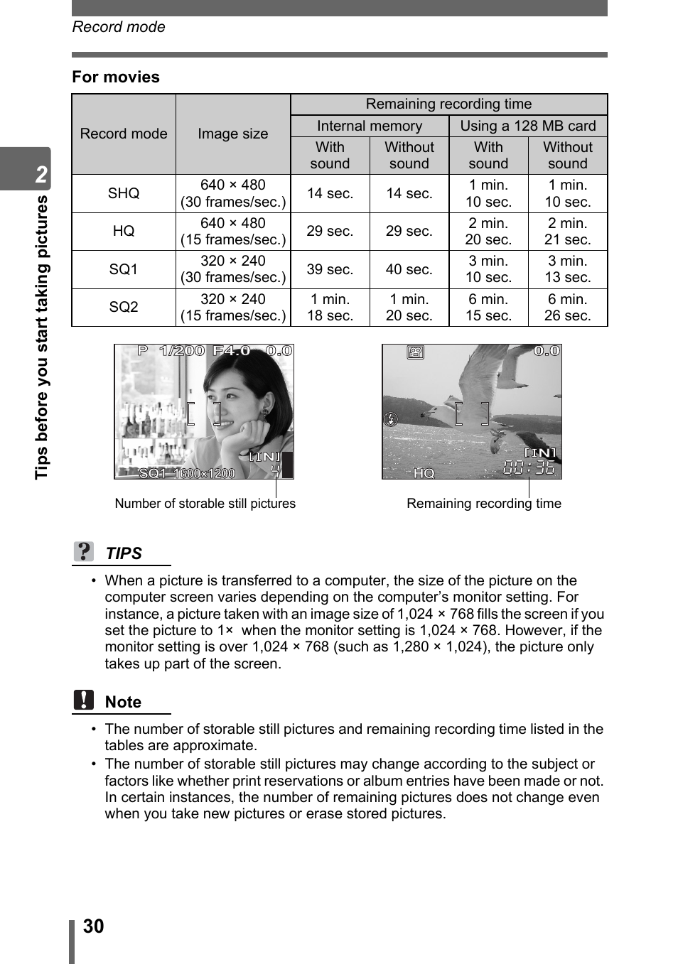 Olympus SP-310 User Manual | Page 30 / 195