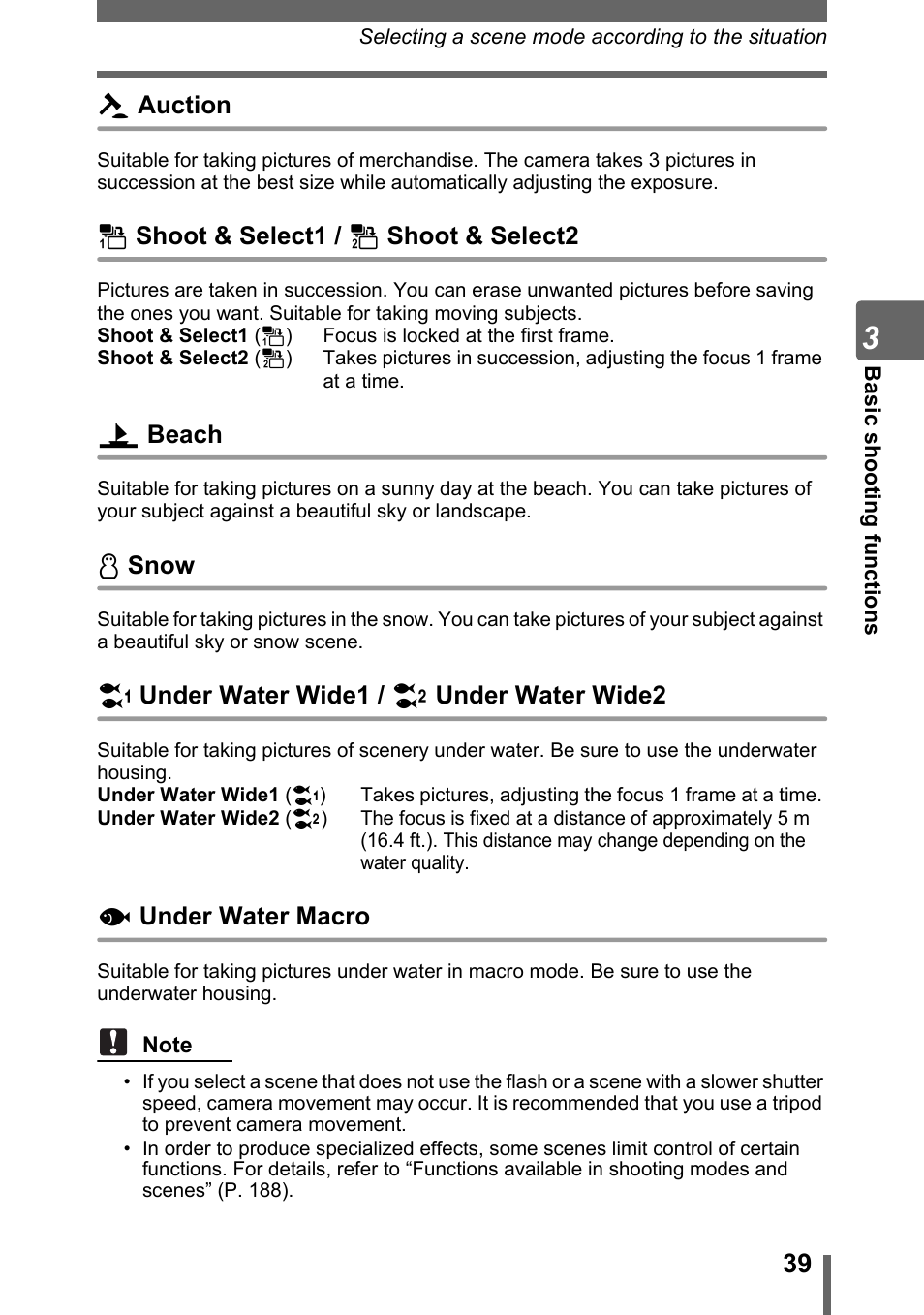 Olympus SP-310 User Manual | Page 39 / 195