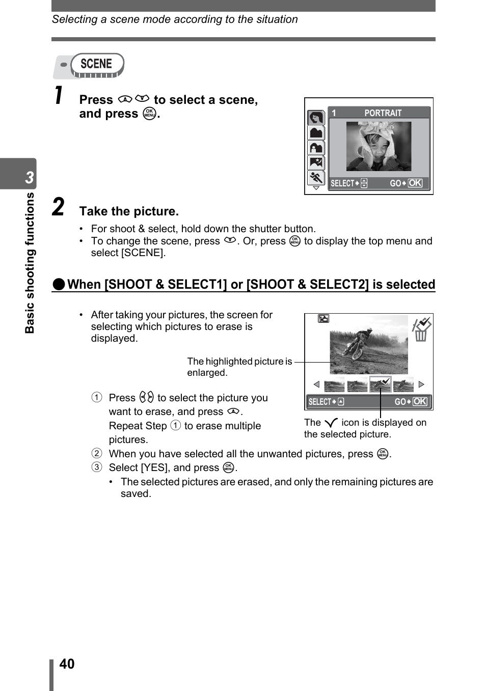 Olympus SP-310 User Manual | Page 40 / 195
