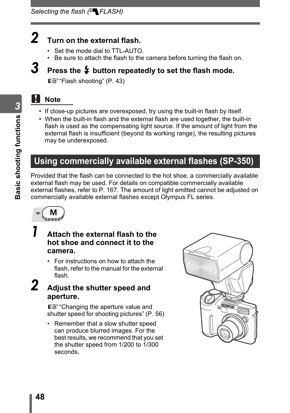 Olympus SP-310 User Manual | Page 48 / 195