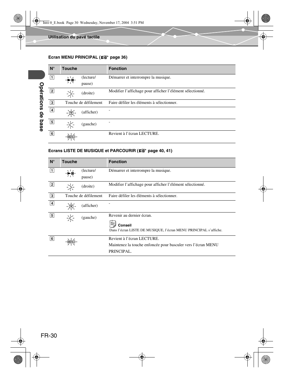 Fr-30 | Olympus m:robe MR-100 User Manual | Page 88 / 180