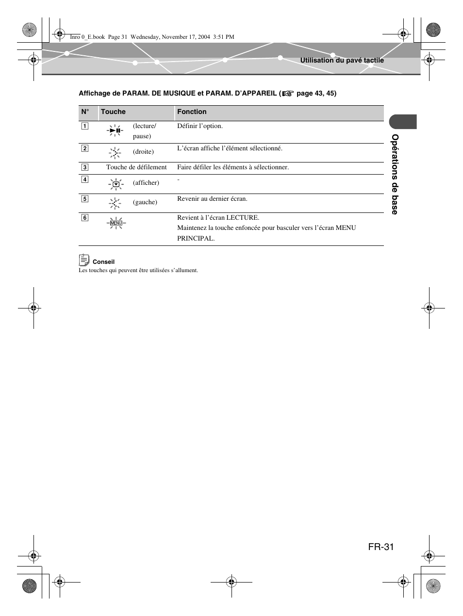 Fr-31 | Olympus m:robe MR-100 User Manual | Page 89 / 180