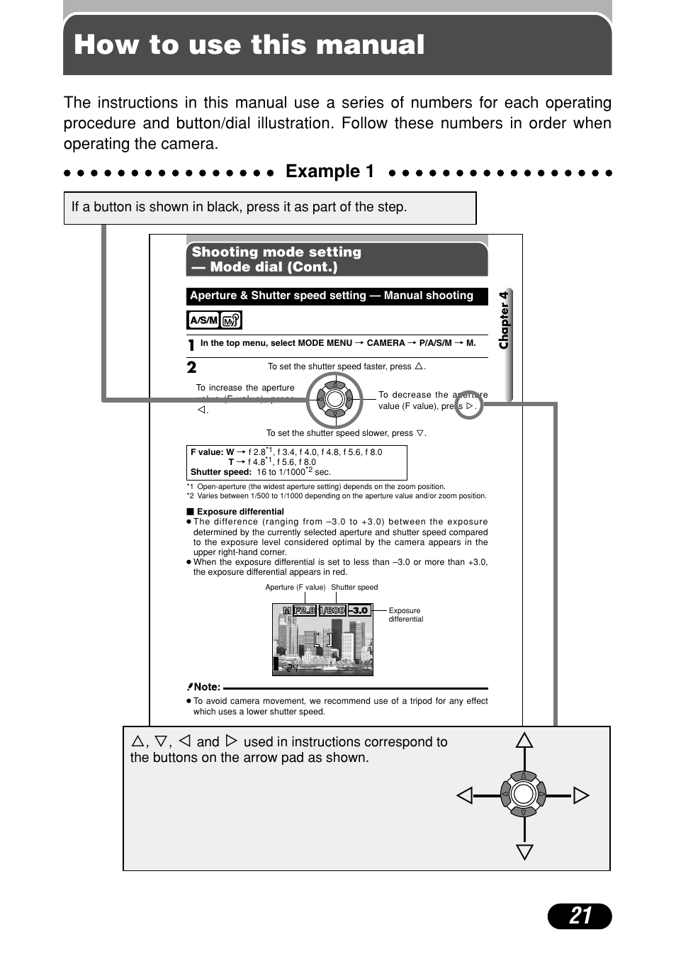 How to use this manual, Сс й н, Example 1 | Olympus C-40Zoom User Manual | Page 21 / 203