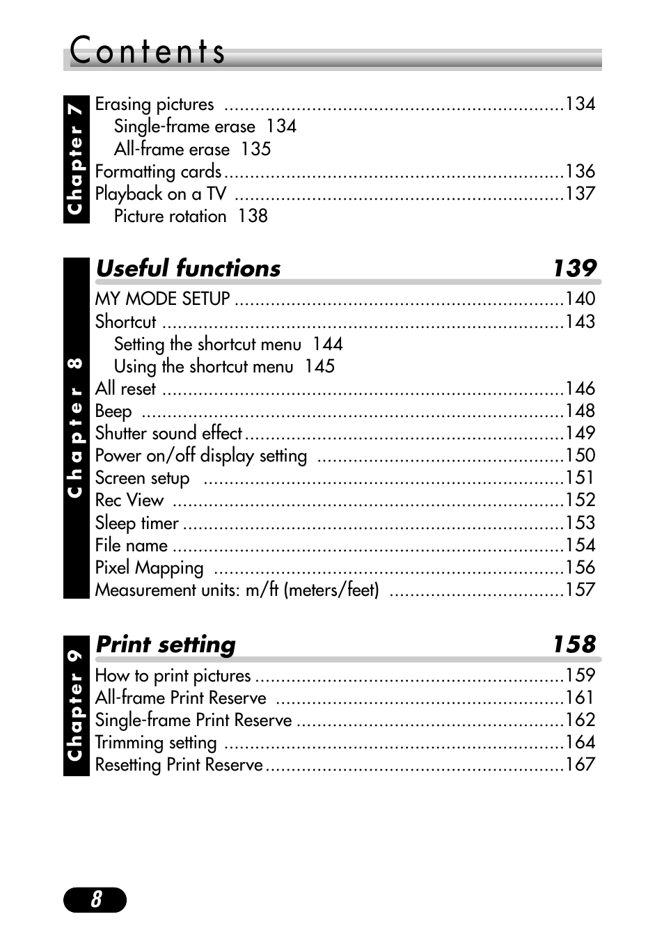 Olympus C-40Zoom User Manual | Page 8 / 203