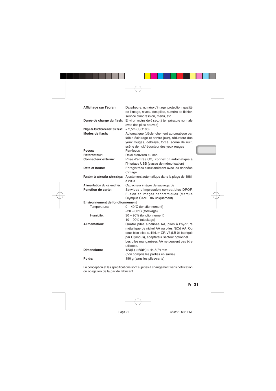 Olympus C-100 User Manual | Page 61 / 152