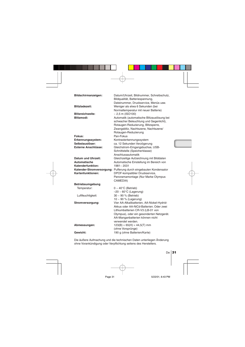 Olympus C-100 User Manual | Page 91 / 152