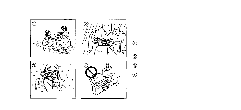 Caring for your weatherproof camera | Olympus Stylus Zoom 80 Wide DIX User Manual | Page 53 / 70