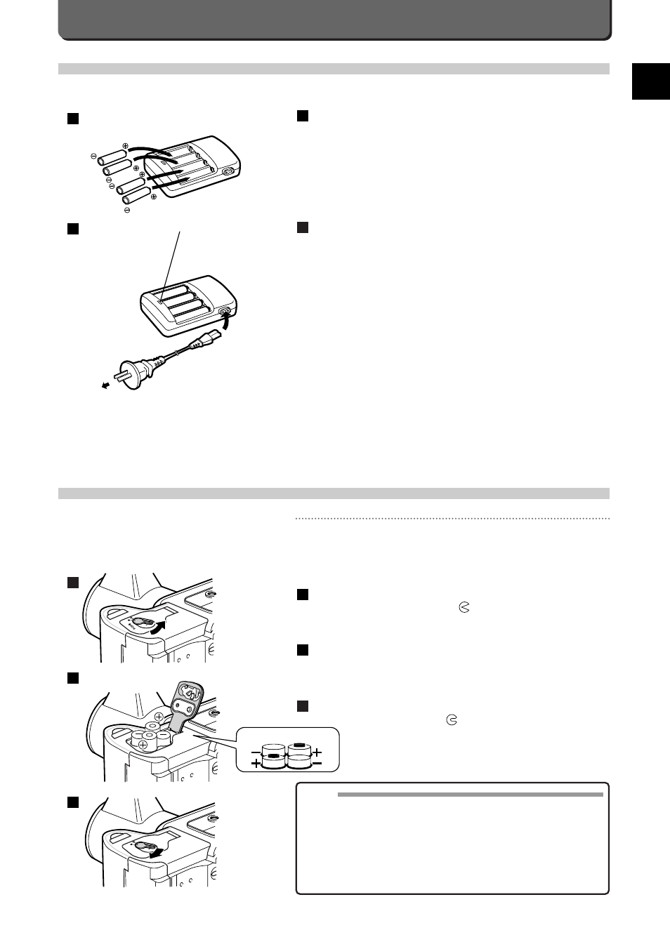 Preparations, Loading batteries (main batteries), Charge batteries with charger | Olympus C-2500L User Manual | Page 13 / 95