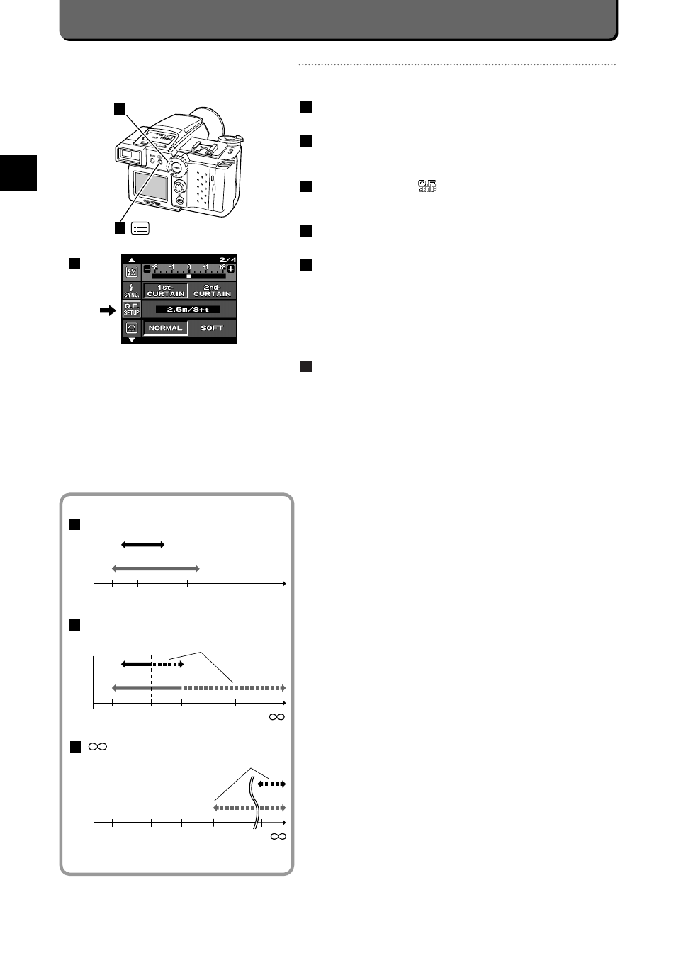 E-48, Quick focus distance | Olympus C-2500L User Manual | Page 54 / 95