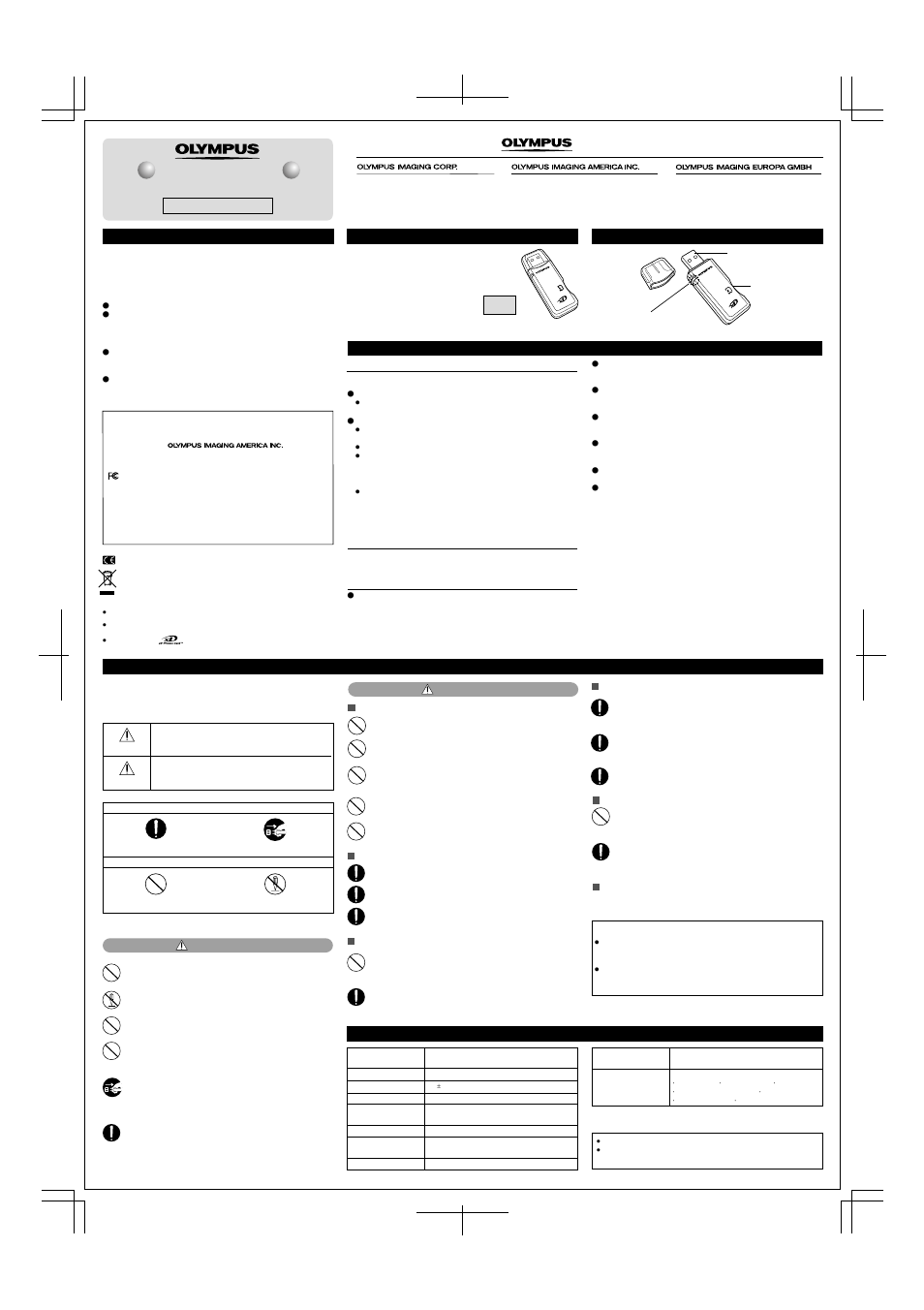 Olympus MEMORY ADAPTER MAUSB-300 User Manual | 2 pages