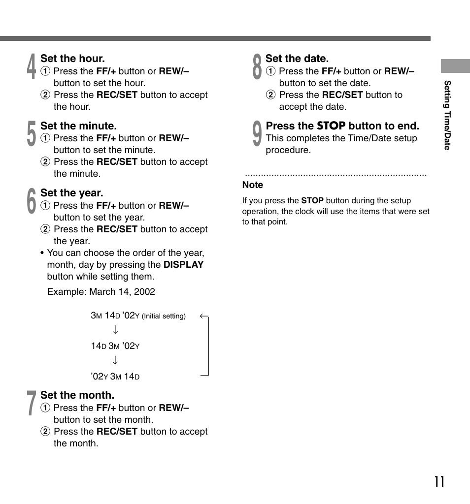 Olympus DS-330 User Manual | Page 11 / 76