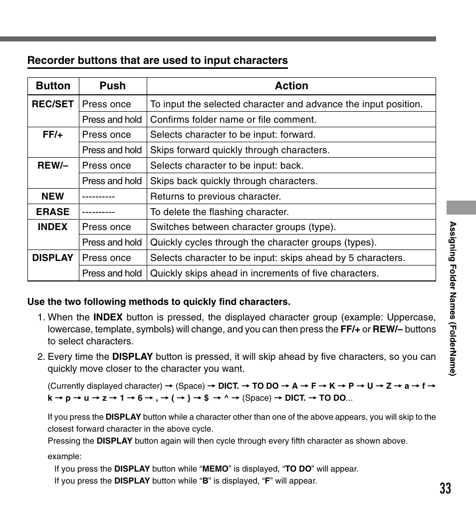 Olympus DS-330 User Manual | Page 33 / 76