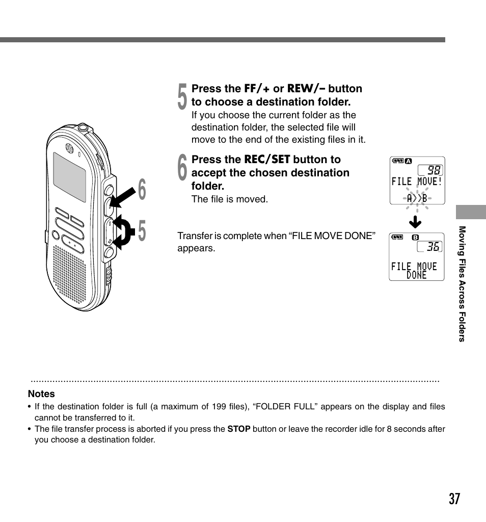 Olympus DS-330 User Manual | Page 37 / 76