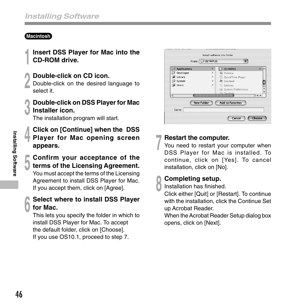 Olympus DS-330 User Manual | Page 46 / 76