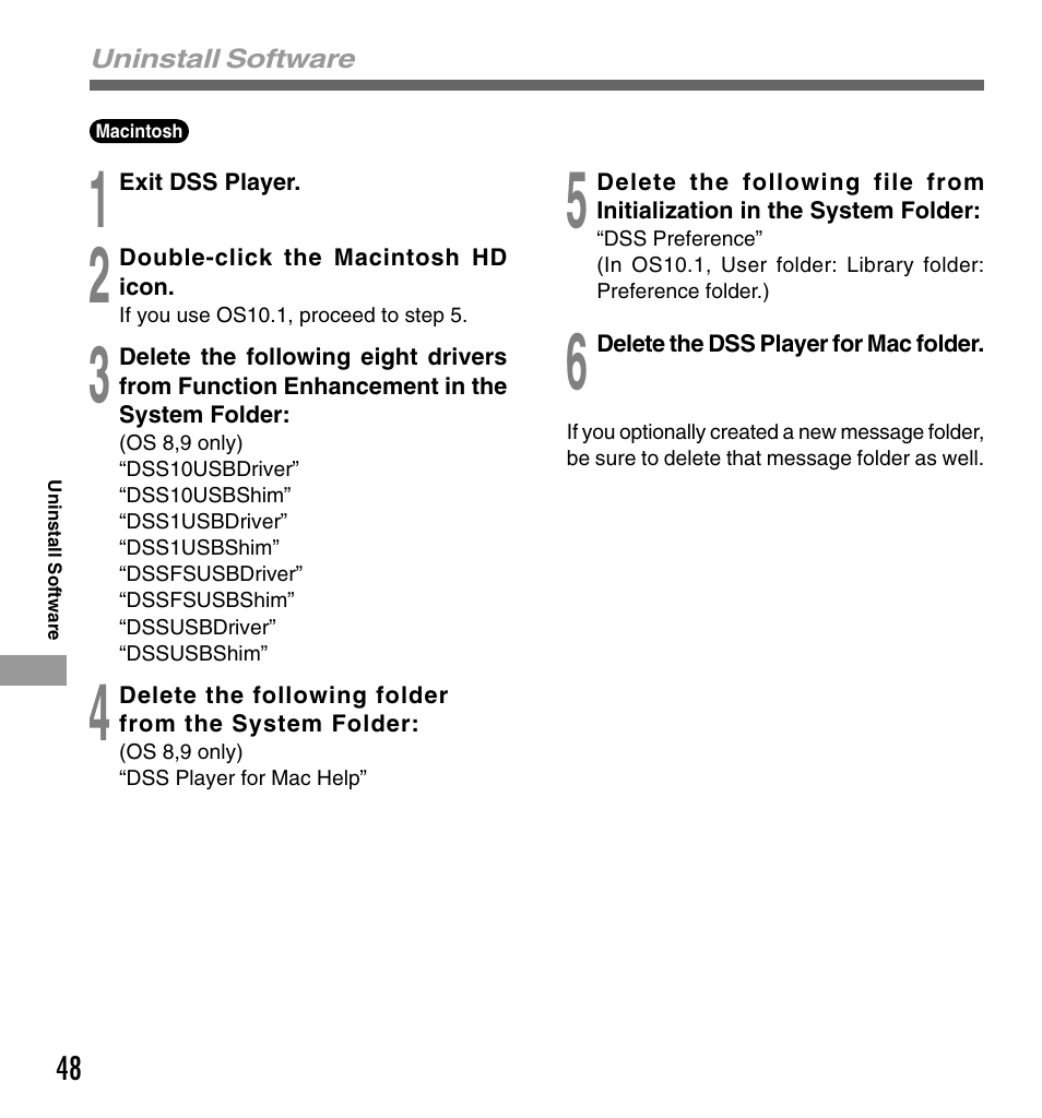 Olympus DS-330 User Manual | Page 48 / 76