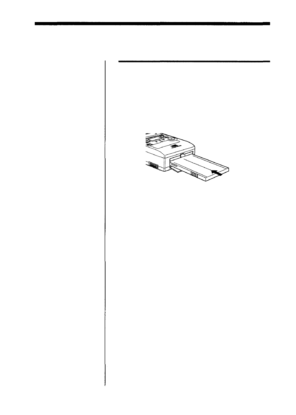 Installing the paper feed cassette, Onto the printer | Olympus CAMEDIA P-200 User Manual | Page 41 / 68