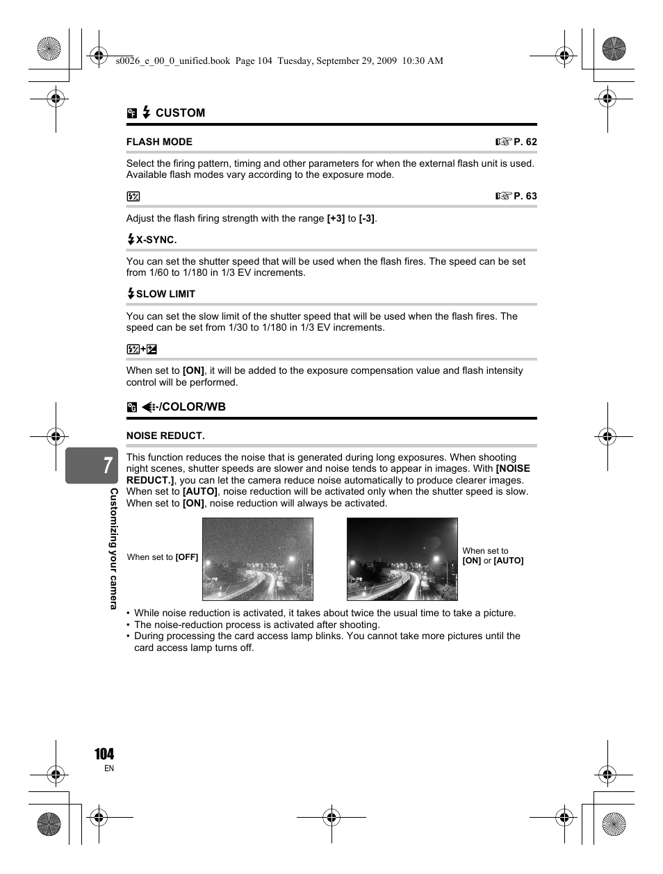 Olympus E-P2 User Manual | Page 104 / 164