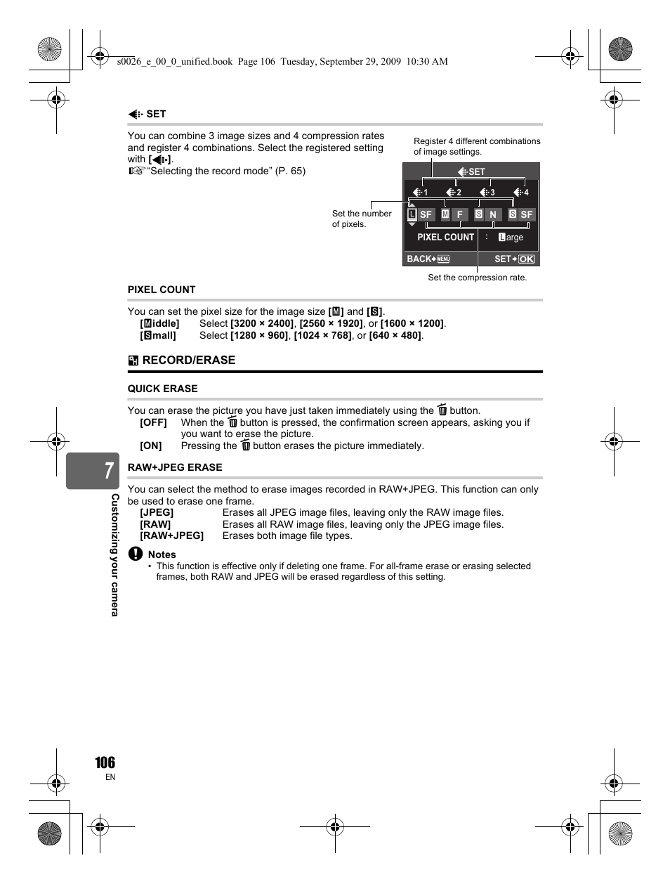 Olympus E-P2 User Manual | Page 106 / 164