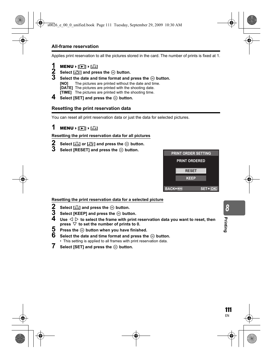 Olympus E-P2 User Manual | Page 111 / 164