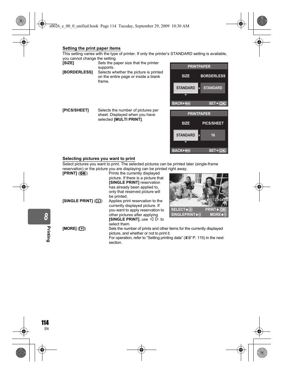 Olympus E-P2 User Manual | Page 114 / 164