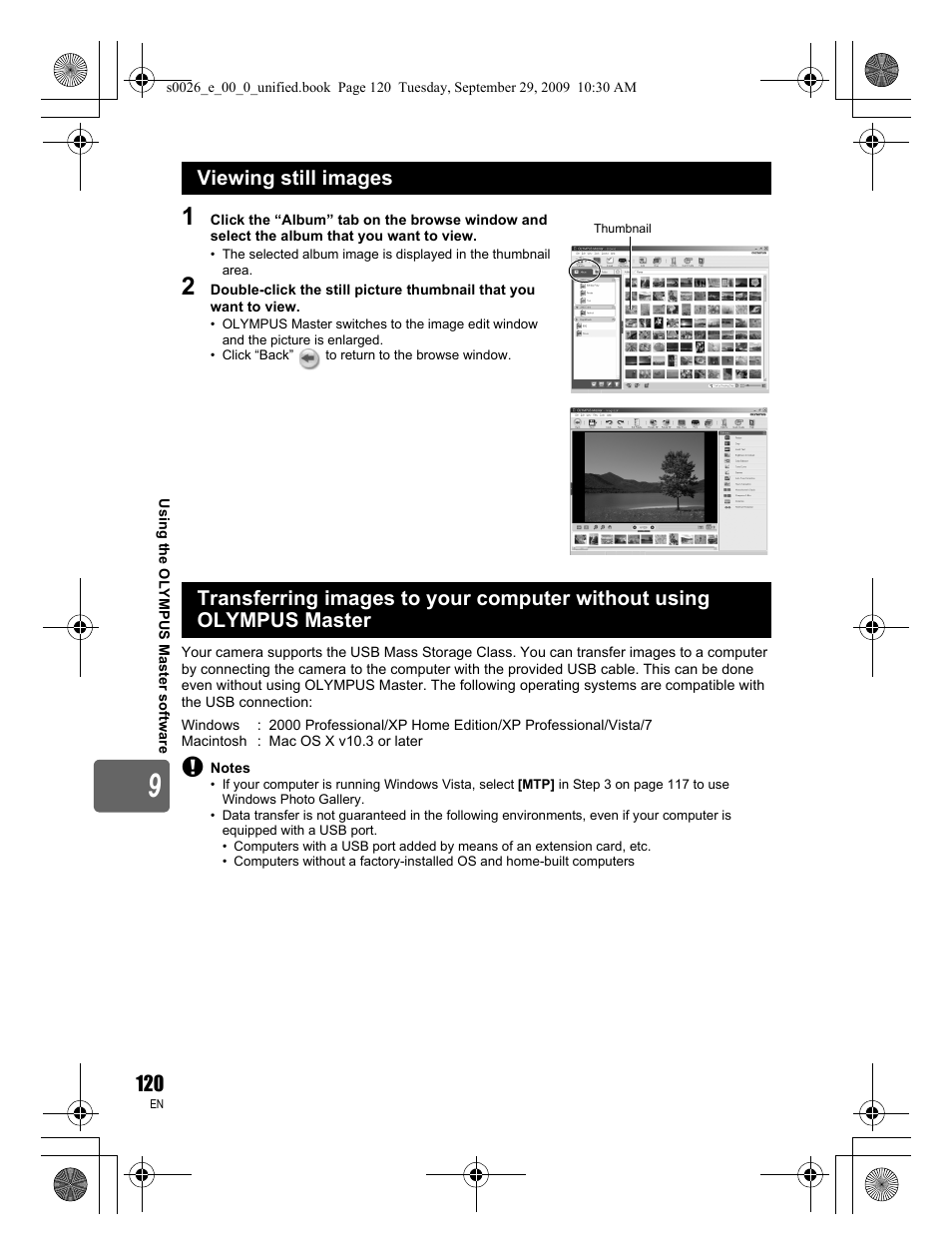 Olympus E-P2 User Manual | Page 120 / 164