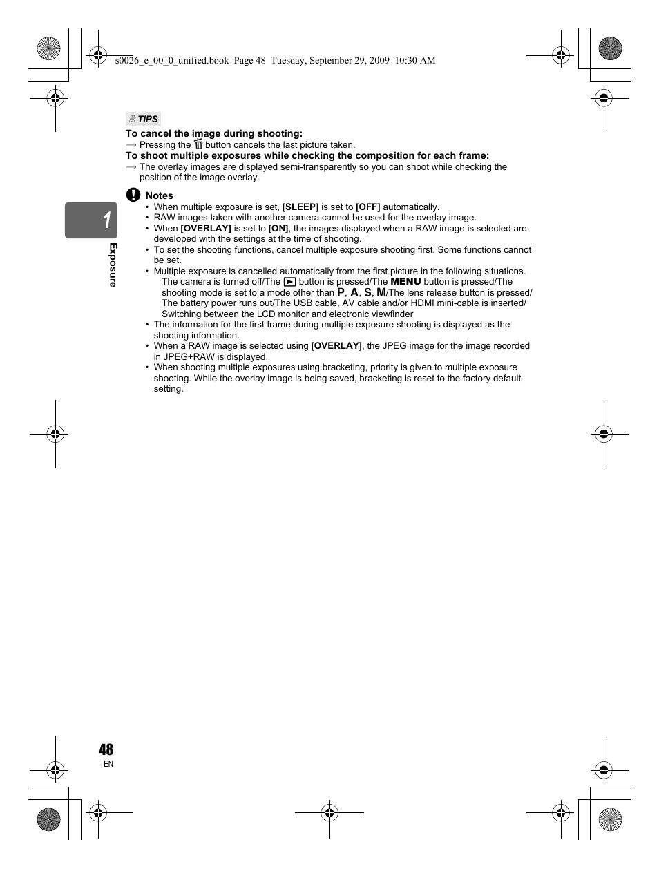 Olympus E-P2 User Manual | Page 48 / 164