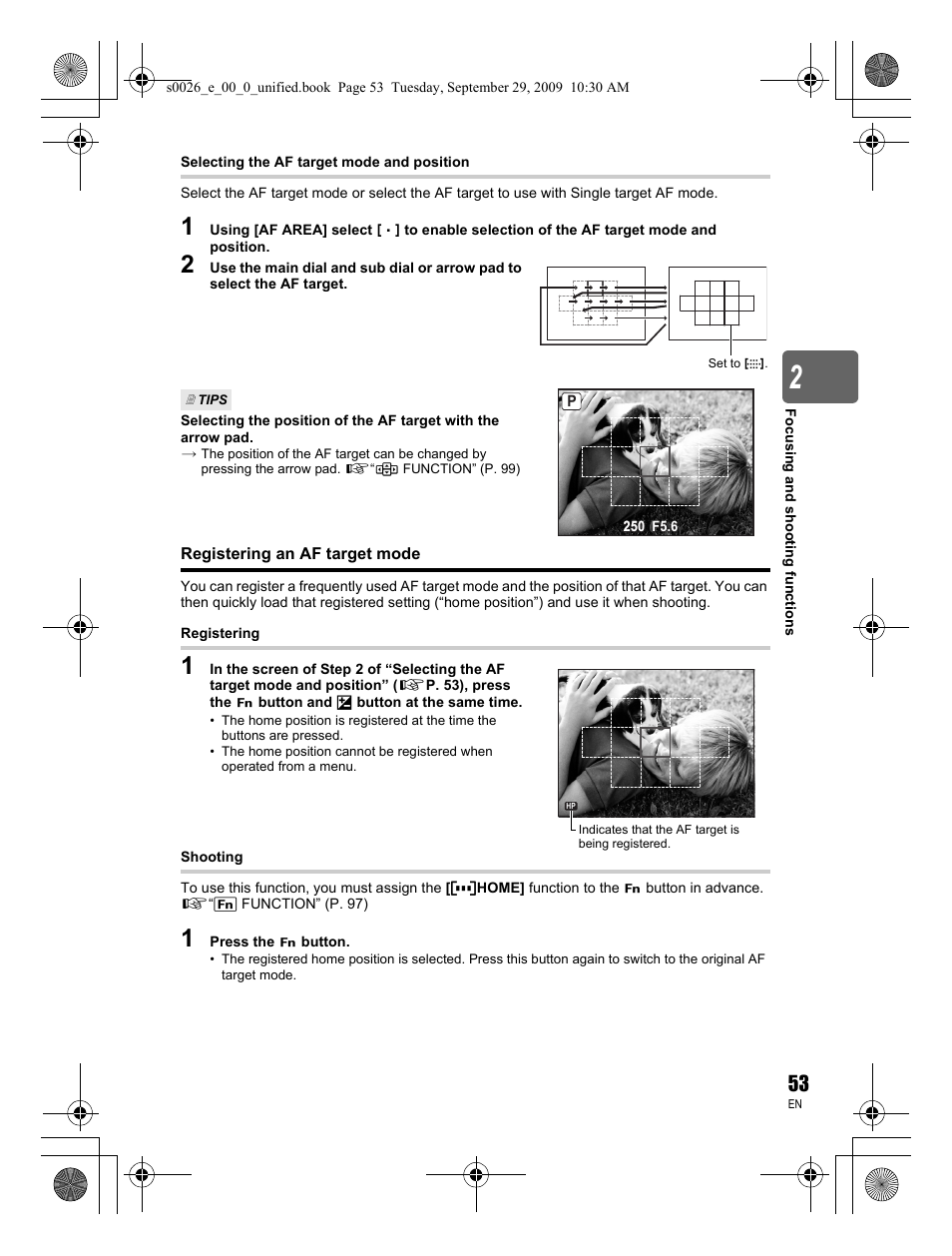Olympus E-P2 User Manual | Page 53 / 164