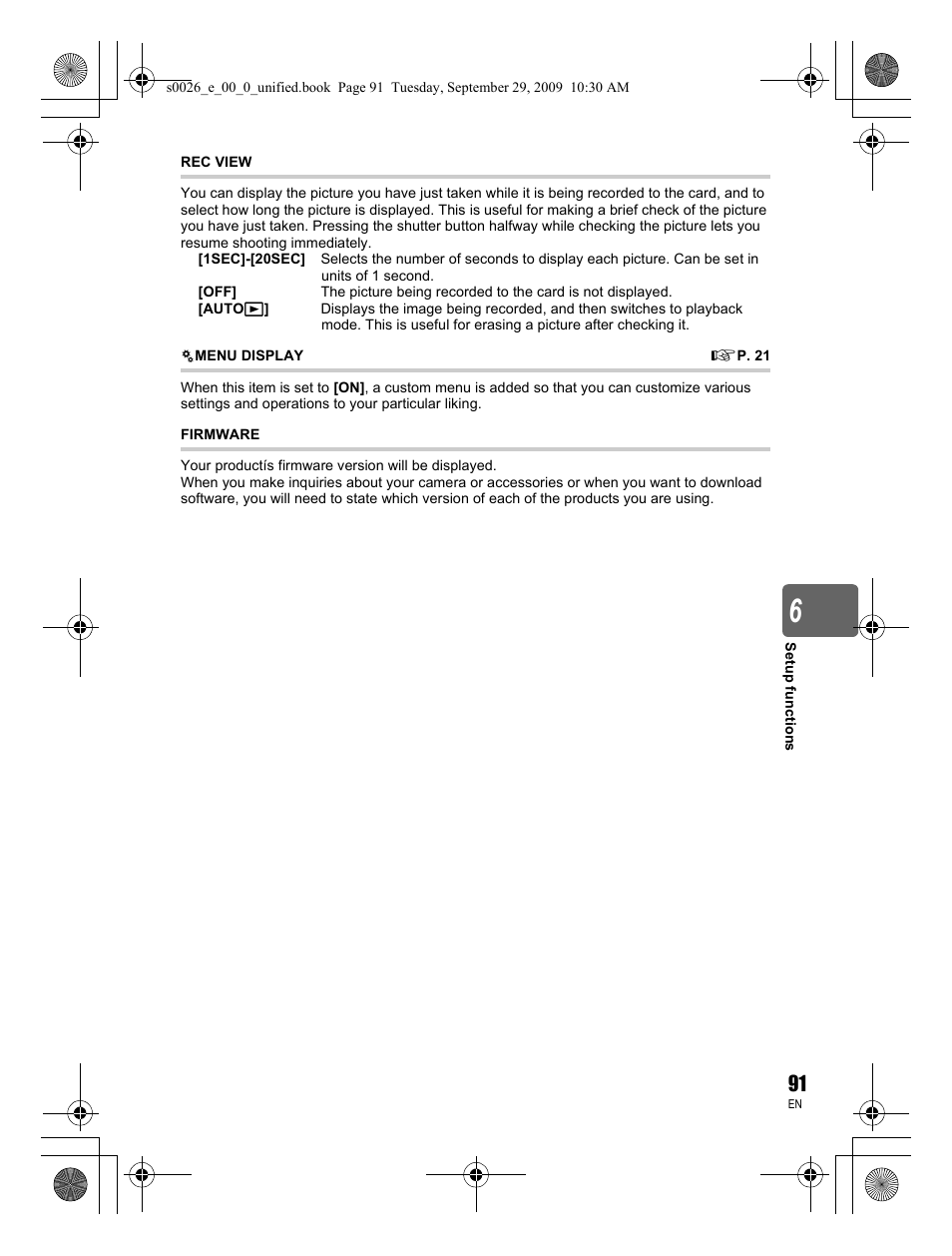 Olympus E-P2 User Manual | Page 91 / 164