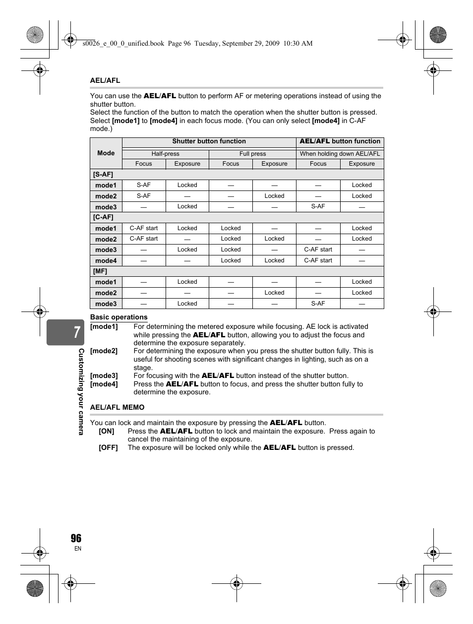 Olympus E-P2 User Manual | Page 96 / 164