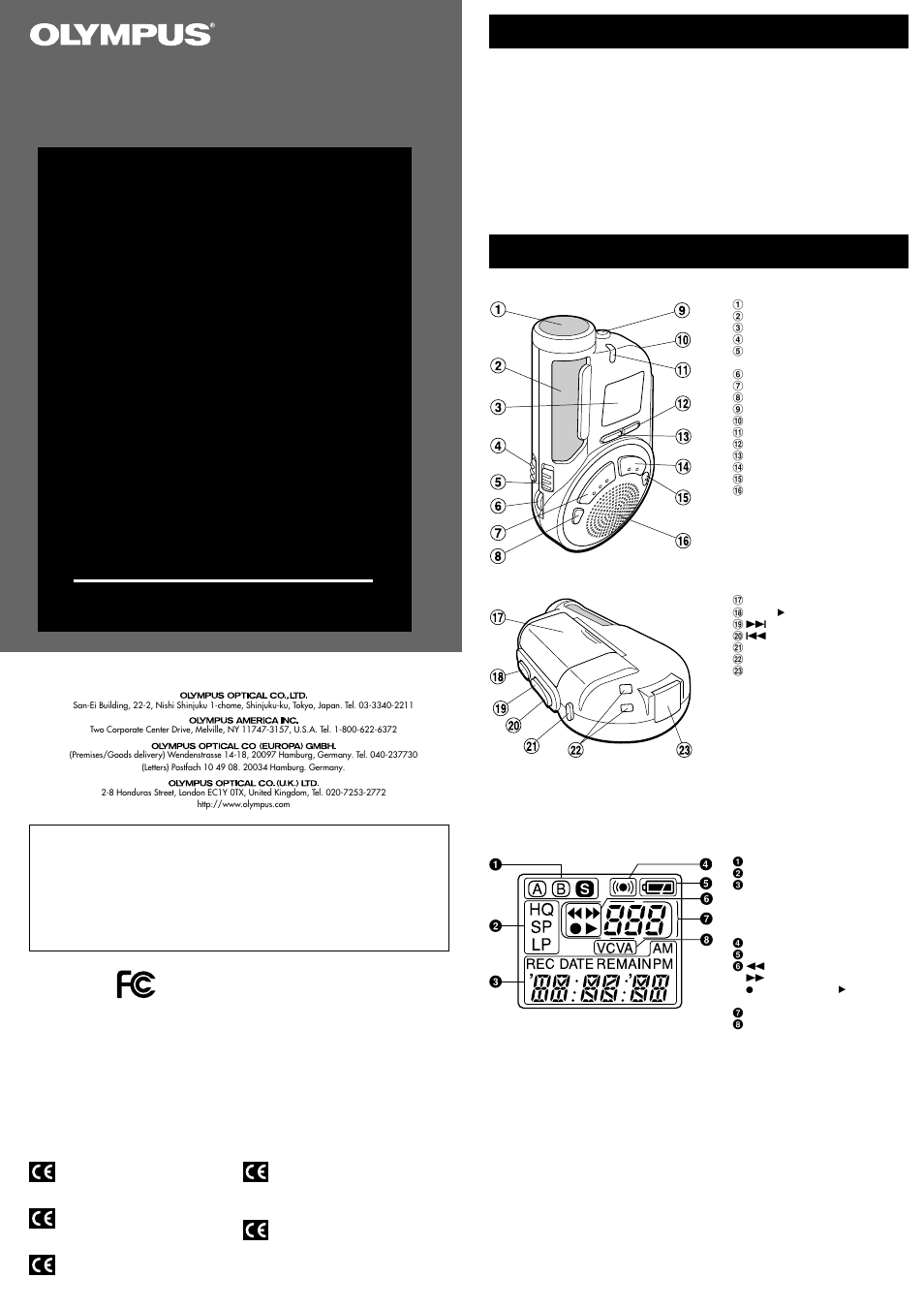 Olympus DW 90 User Manual | 8 pages