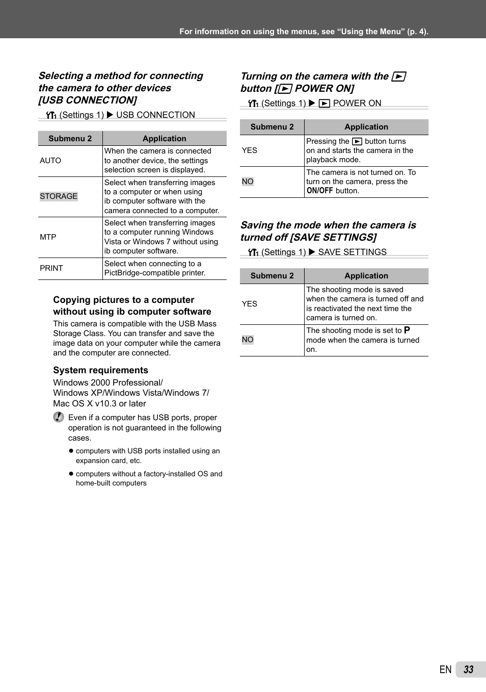 33 en | Olympus T-100 User Manual | Page 33 / 61