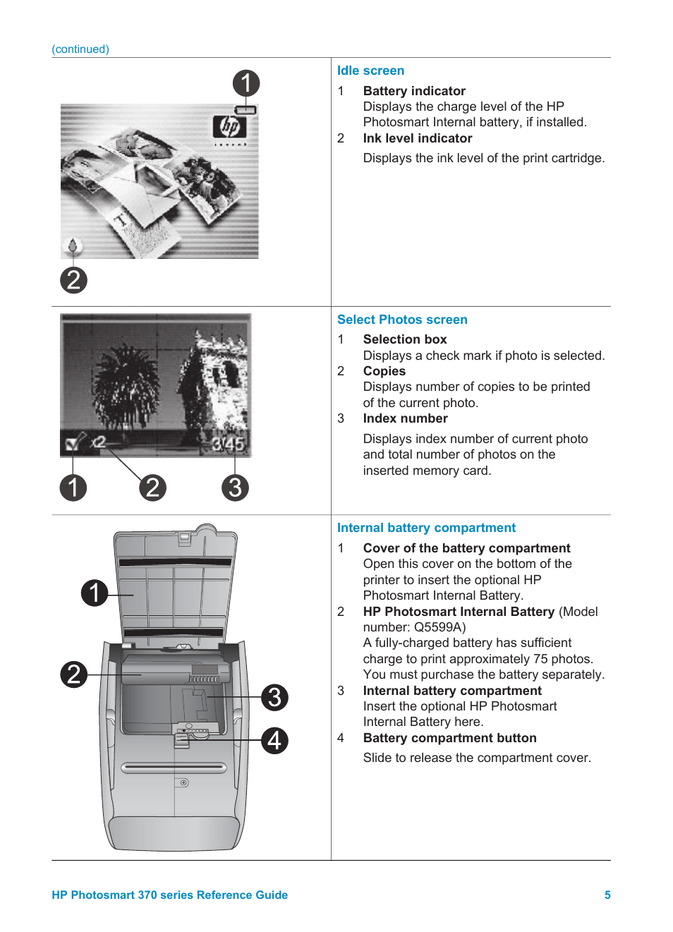 Olympus 370 series User Manual | Page 7 / 33