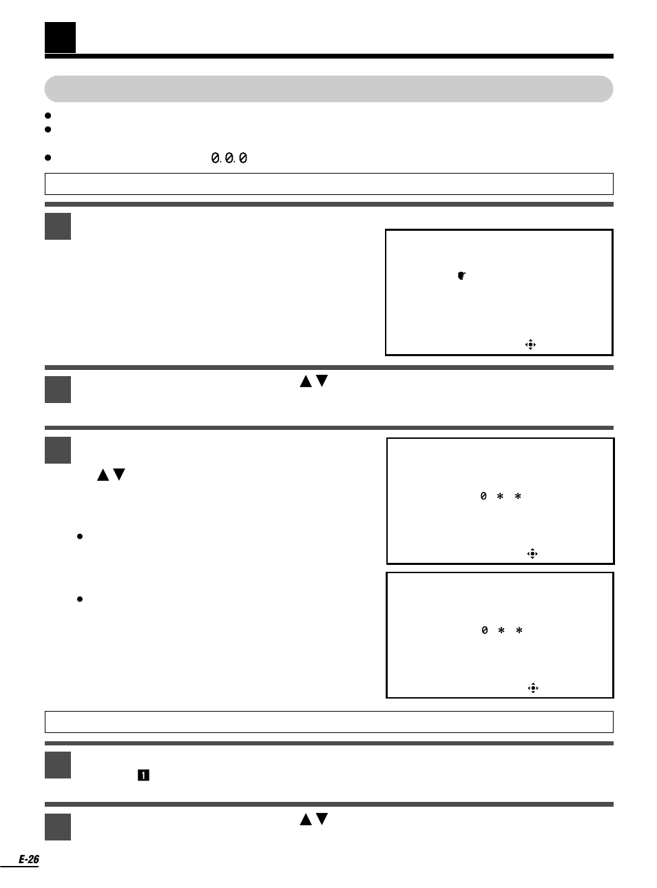 Watching video, Cont.), Registering, changing or canceling the password | Olympus FMD-250W User Manual | Page 26 / 31