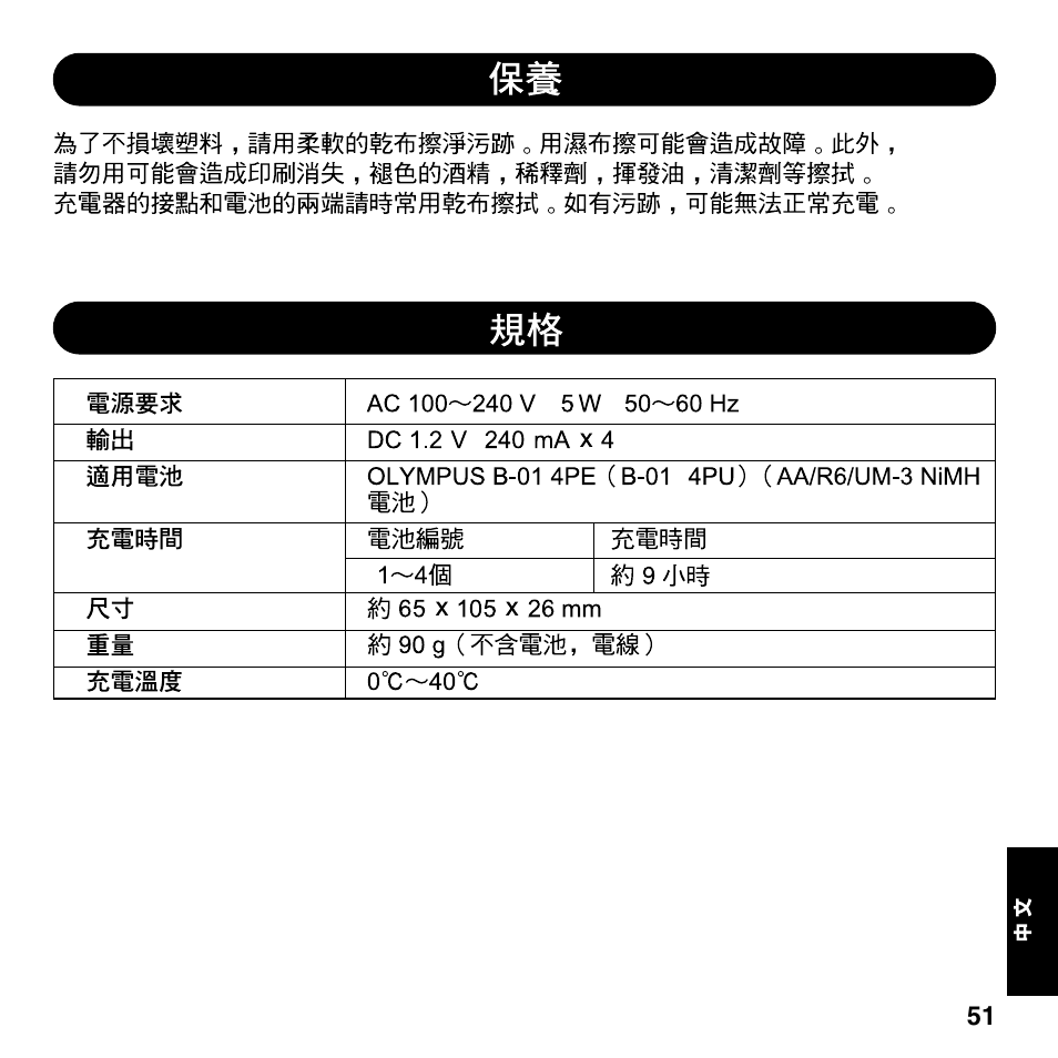Olympus CAMEDIA BU-300 User Manual | Page 51 / 52