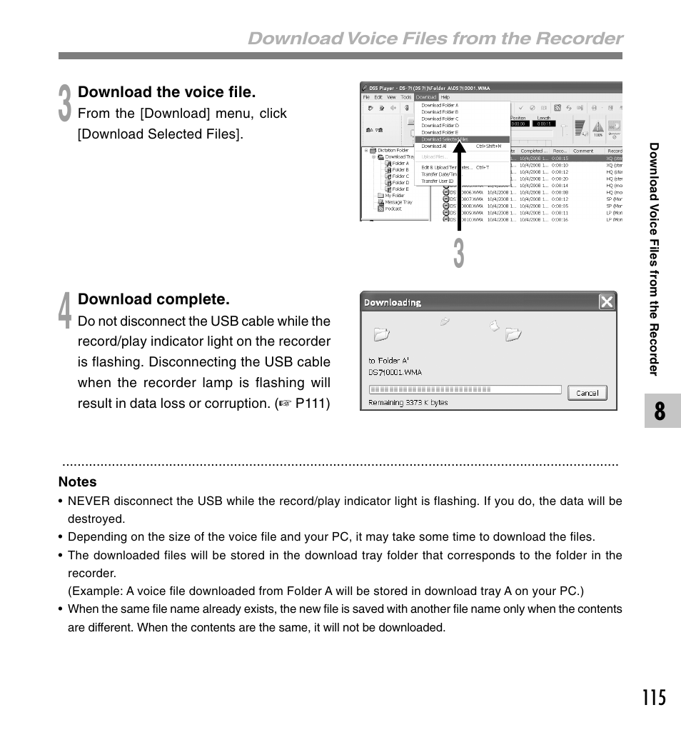 Olympus DS-61 User Manual | Page 115 / 171