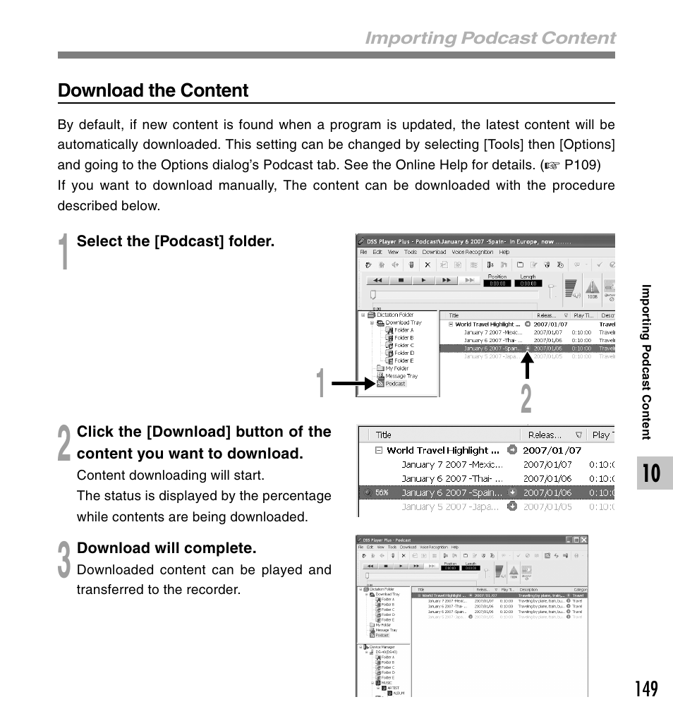 Olympus DS-61 User Manual | Page 149 / 171
