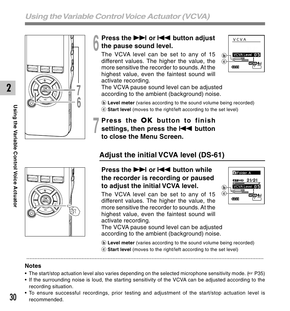 Olympus DS-61 User Manual | Page 30 / 171
