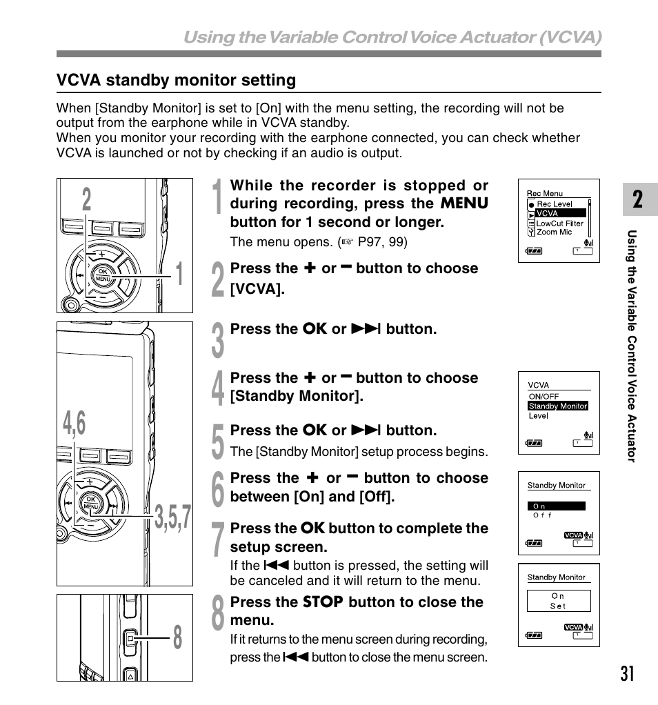 Olympus DS-61 User Manual | Page 31 / 171