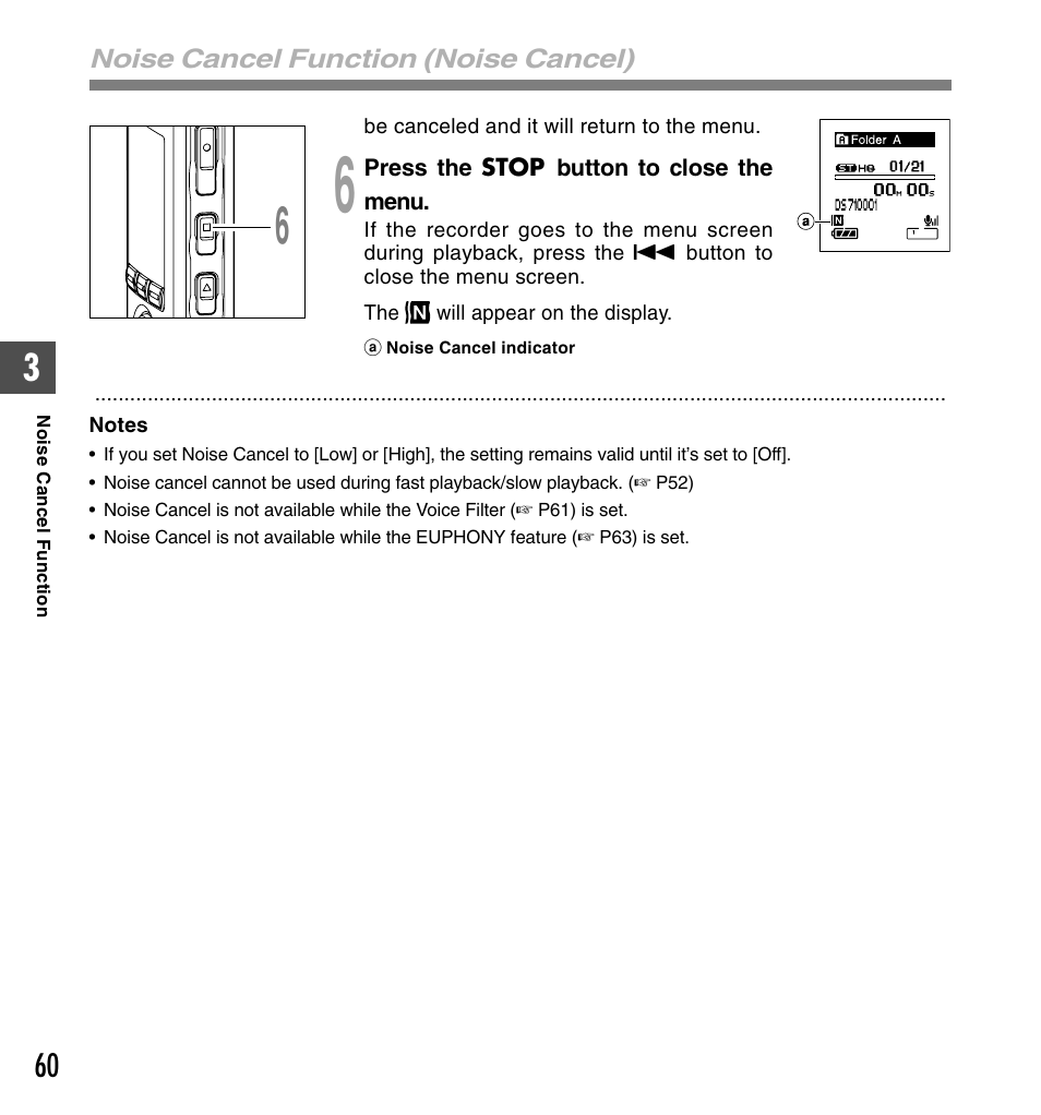 Olympus DS-61 User Manual | Page 60 / 171