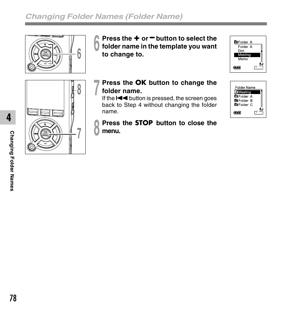 Olympus DS-61 User Manual | Page 78 / 171