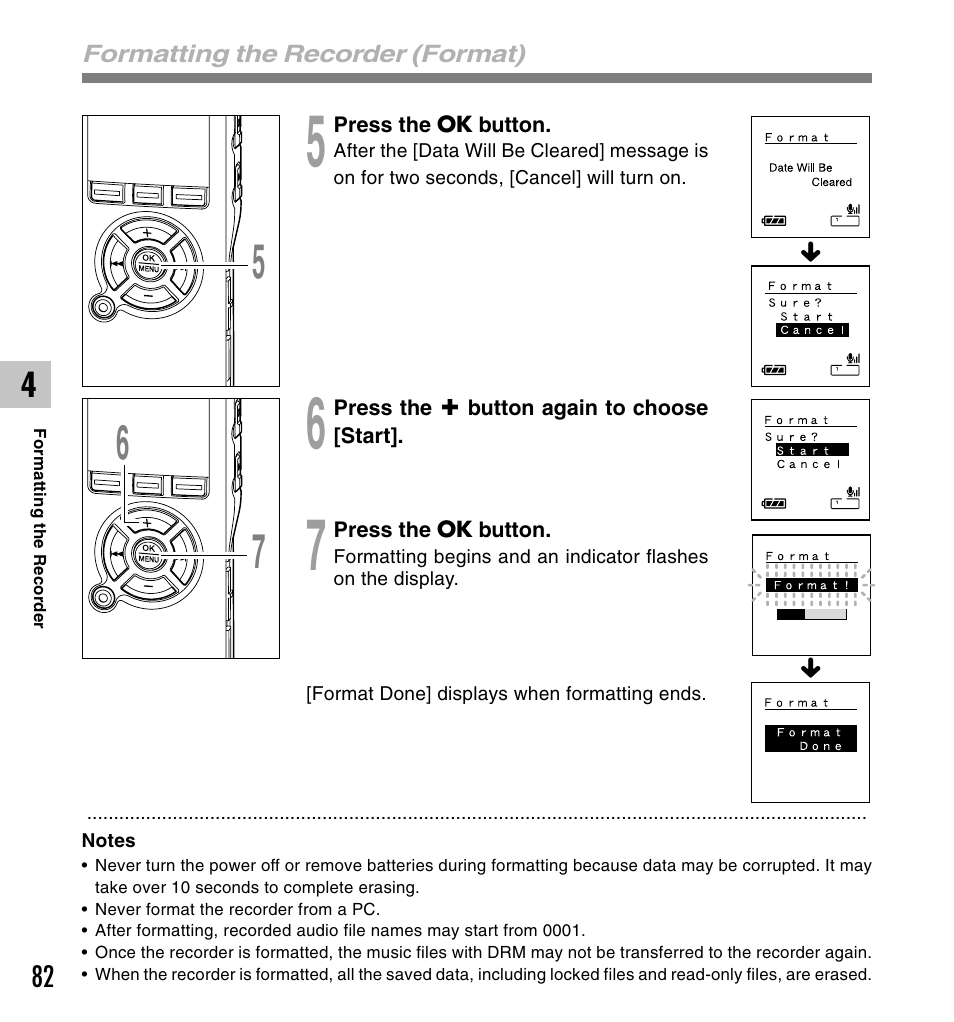 Olympus DS-61 User Manual | Page 82 / 171